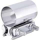 Evilenergy 2" Butt Joint Stainless Steel Exhaust Sleeve Clam