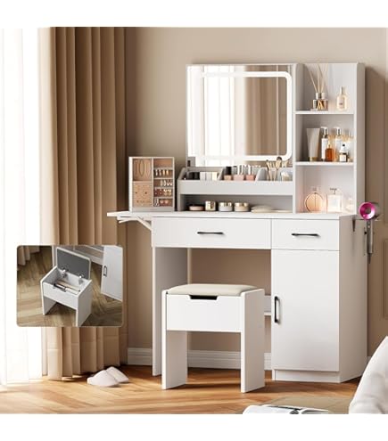 Amazon｜Anri(アンリ) デスクドレッサー ANK70-80D【完成品