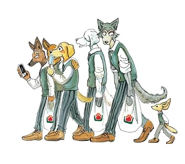 2021冬アニメ - レゴシ,ルイ,ジャック,コロ,ダラム,ボス