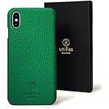 【銀座発】unifiss iPhone Xs/X ケース 対応 薄型 軽量 ワイヤレス充電対応 高級 シュリンク PU レザー カバー 型 スマホケース マット スリム 携帯ケース 携帯 スマホ スマホカバー iphoneケース iphone 5.8