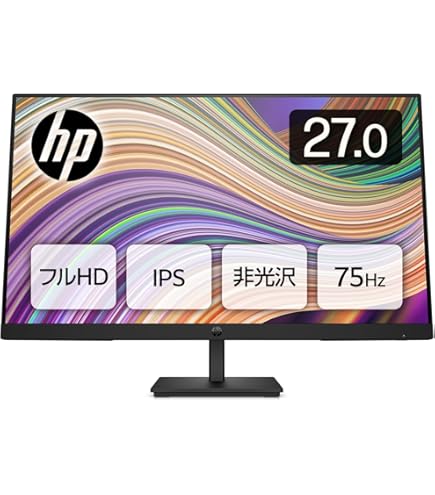 Amazon.co.jp: HP P27h G5 27インチ クラス フルHD 液晶モニター - 16 