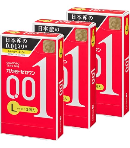 オカモト ゼロワン 0.01ミリ Lサイズたっぷりゼリー