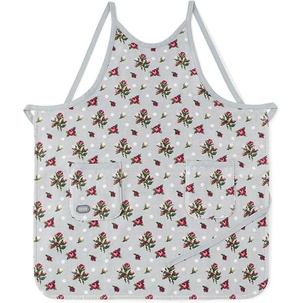 Amazon.co.jp: Fayer Apron No. 5 Vanilla Rose Floral Pattern : Home