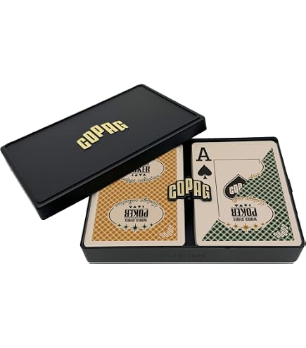 Amazon.co.jp: Copag WSOP 2025 レトロデザイン 100%プラスチック