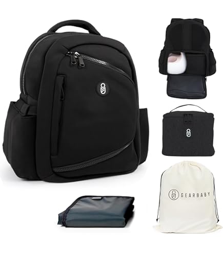 GOGOSO Breast Pump Bag Backpack With Cooler - Multi-function Pumping Bag For Working Moms