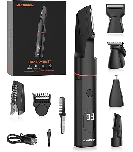 【Vellope】2-in-1 Trimmer Model:9901＋1点 Vellope 9901 2IN1トリマー 全身 ボディーシェーバー-高評価なショップ