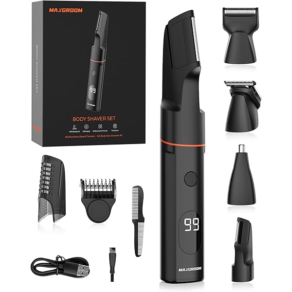 電気シェーバー（ボディートリマー） Amazon | kensen ボディシェーバー 体毛バリカン ヒゲトリマー