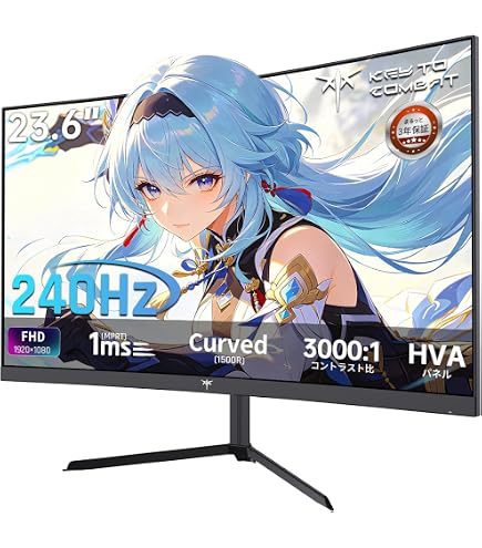 Amazon.co.jp: MSI Optix G24C ゲーミングディスプレイ [24型 湾曲