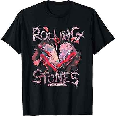 Amazon | The Rolling Stones 50周年記念ロゴ Tシャツ | Tシャツ