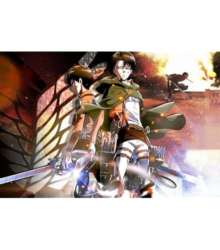 進撃の巨人 ポスター 額縁付き Amazon｜進撃の巨人 ポスター壁画リビングルームの装飾壁の写真
