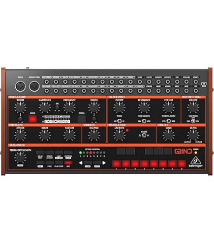 Amazon.co.jp: Behringer 2600 アナログセミモジュラーシンセサイザー