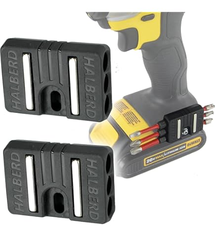 The Lord Of The Tools Gürtelclip & Magnetischer Bithalter – Kompatibel Mit DeWalt Akkuschraubern DCD796, DCF887 Uvm.