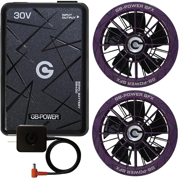 Amazon.co.jp: [GB-POWER] ファン付きベスト 24V ファンセット 単品