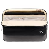 Inateck 360° プロテクション ノートパソコンケース、大容量スリーブ、14インチ MacBook Pro M5/M4/M3/M2/M1 Pro/Max（2026〜2021）A3426/A3427/ A3434/A3112/A3401/A3185/A2992/A2918/A2779 対応 全方位耐衝撃 ノートPCケース スリーブ ラップトップインナーバッグ 軽量 撥水加工 ブラック