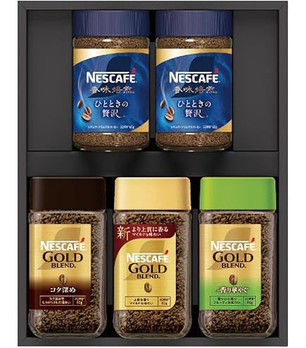 Amazon | ネスカフェ プレミアムレギュラーソリュブルコーヒーギフト