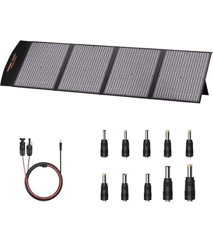 Amazon | ソーラーパネル 100W ソーラーチャージャー 太陽光パネル