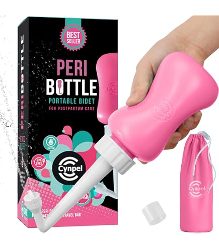 Portable Bidet for Toilet or Travel 2 of Pack.Handheld Bidet for Postpartum Perineal Care,Hemorrhoid Treatment,and Baby,Elderly,Sprayer,Bio, Personal bidets (Orange Pink Portable Bidet for Toilet or Travel 2 of Pack.Handheld Bidet for Postpartum Perineal Care,Hemorrhoid Treatment,and Baby,Elderly,Sprayer,Bio, Personal bidets (Orange Pink