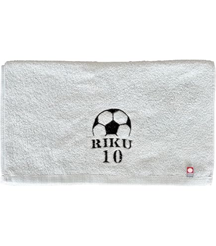 Amazon｜バレーボール スポーツ ネーム 刺繍 名入れ フェイスタオル