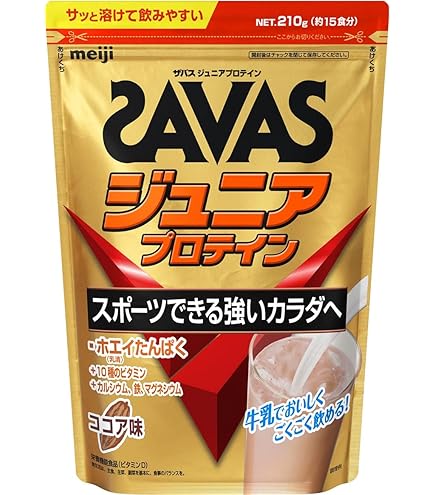 Amazon | 森永製菓 森永 ジュニアプロテイン ココア味 240g (約12回分