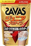 ザバス(SAVAS) ジュニアプロテイン ココア味 210g カルシウム ビタミン 明治