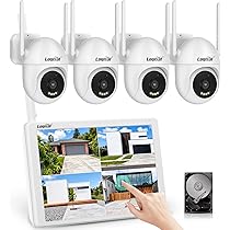 Amazon.co.jp: 【タッチパネル搭載・360°撮影】Logisaf 防犯カメラ