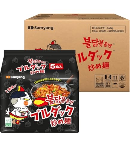 Amazon.co.jp: 三養 サムヤン 激辛 ブルダック炒め麺 プルタク : 食品