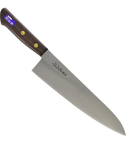 Amazon｜片岡製作所 洋出刃庖丁 シルバー 180mm 日本製 Brieto-M9pro