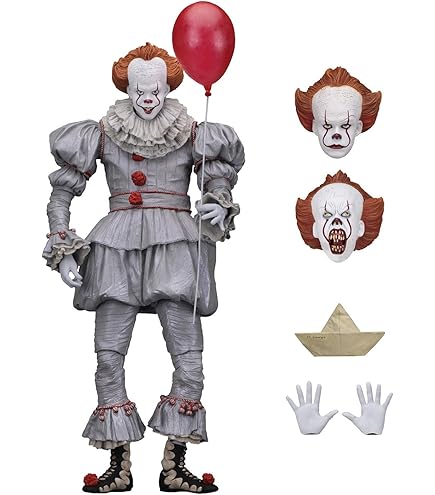 ヘッドノッカー IT ペニーワイズ (1990) 【NECA】 NECA ヘッドノッカー IT ペニーワイズ 1990 ピエロ フィギュア