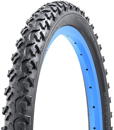 Amazon | BIUYYY 20x1.95 52-406 ブロックタイヤ | 20インチ自転車