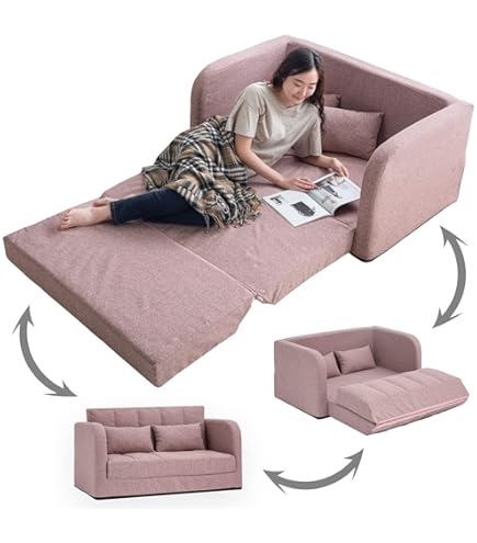 Amazon｜flan(フラン) リボンソファベッド 2人掛け ソファ 幅110