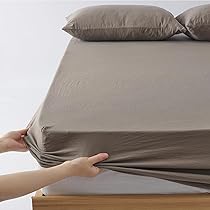Amazon｜クモリ(Kumori) ボックスシーツ シングル 100X200cm