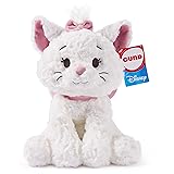 GUND Disney 公式マリーぬいぐるみ ディズニー コージーコレクション The Aristocats Toys 子猫のぬいぐるみ 対象年齢1歳以上、ホワイト、10インチ