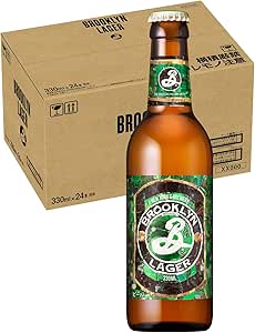 Amazon Co Jp ニューヨークno 1クラフトビール ブルックリンラガー ラガータイプ 日本 330ml 24本 食品 飲料 お酒