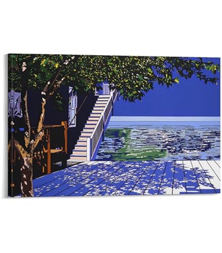 Amazon.co.jp: 鈴木英人《プロビンスタウン ハウス2》ポスター アート