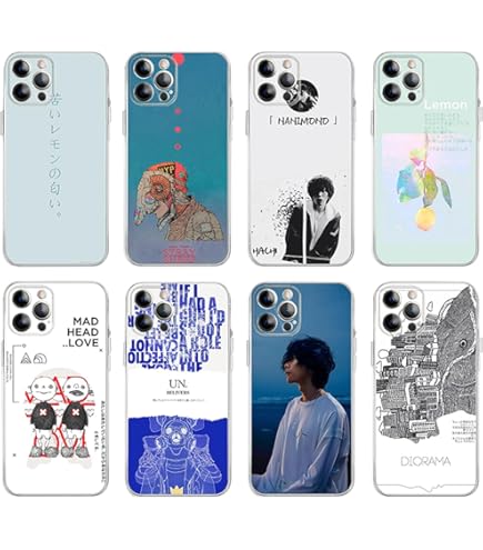 Amazon.co.jp: 米津玄師 スマホケース iPhoneケース カバー TPU 軟殻