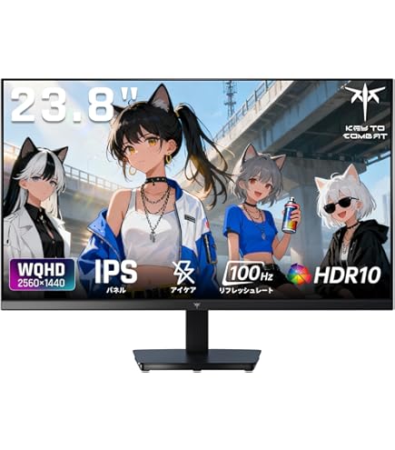 Amazon.co.jp: KTC 24インチ ゲーミングモニター 165Hz FHD