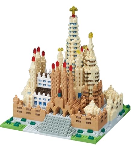Kawada - Kit di costruzione nanoblocchi - Daruma giapponese