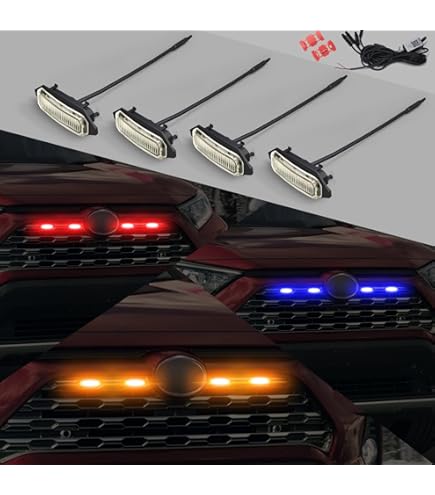 Amazon | LED グリルライト トヨタ RAV4 2019 2020 2021 2022 2023