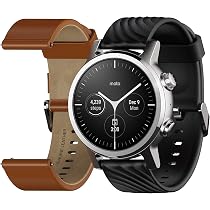 Motorola Moto 360 3rd Gen Smartwatch - Stainless Steel Case with 20mm  Bands, All-Day Battery, \u0026 WearOs Steel Grey: Smartwatches: Amazon.com.au