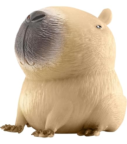 もにまるず moni moni ANIMALS カピバラさん 4個セット もにもにかわいいもにまるず・触って楽しいやわらかフィギュアはもう