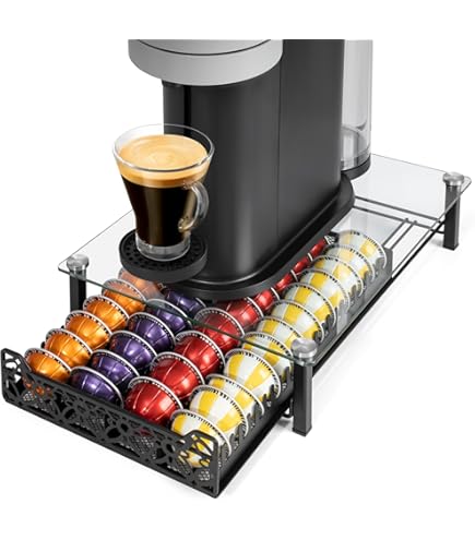 Amazon.co.jp: コーヒーカプセルホルダー 回転 ラック カプセル