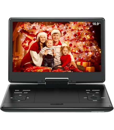 Portable CD&DVD Player 10.1 インチ Audiovox PVS33116 10in Portable DVD Player Works With
