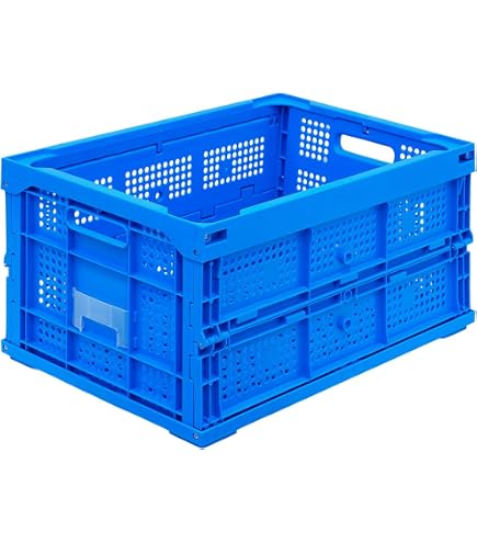 Amazon | 松本産業 折りたたみコンテナ 75L メッシュ フタ無し