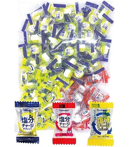 Amazon.co.jp: カバヤ 塩分チャージタブレッツ 90g×6袋 : 食品・飲料・お酒