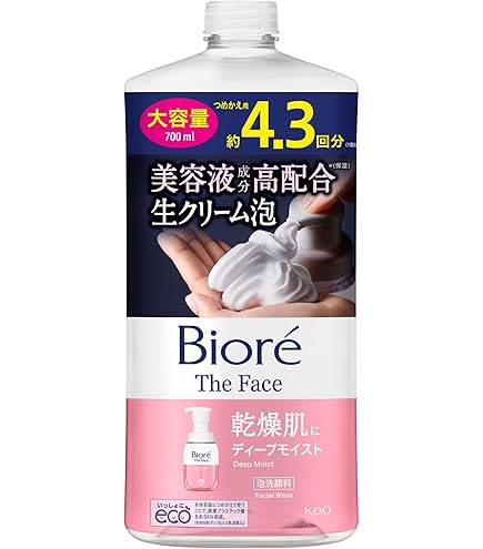 Amazon | 花王 ビオレ ザフェイス 泡洗顔料 スムースクリア つめかえ用