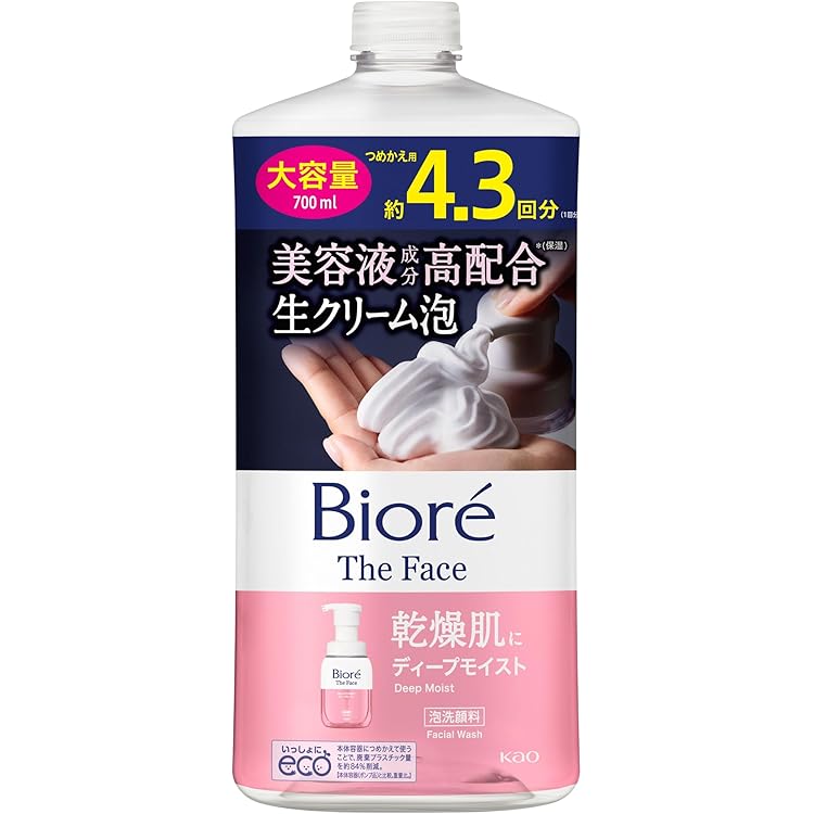 Amazon | 花王 ビオレ ザフェイス 泡洗顔料 スムースクリア つめかえ用