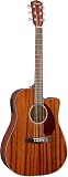 Fender エレキアコースティックギター CD-140SCE Mahogany, Natural ハードケース付き