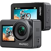 GoPro - AKASO Brave7LE 防水アクションカメラ9月新発売アマゾンベストセラー Amazon | アクションカメラ-AKASO Brave7-4K 128GB ウェアラブル
