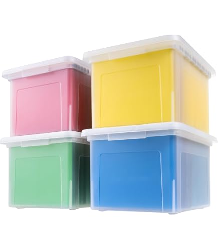 Leitz Premium Archive Box with Locking Flap, 120 mm Spine Width