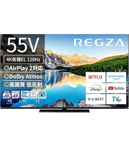 Amazon | シャープ 有機EL 4T-C55FQ1 | シャープ（SHARP） | テレビ
